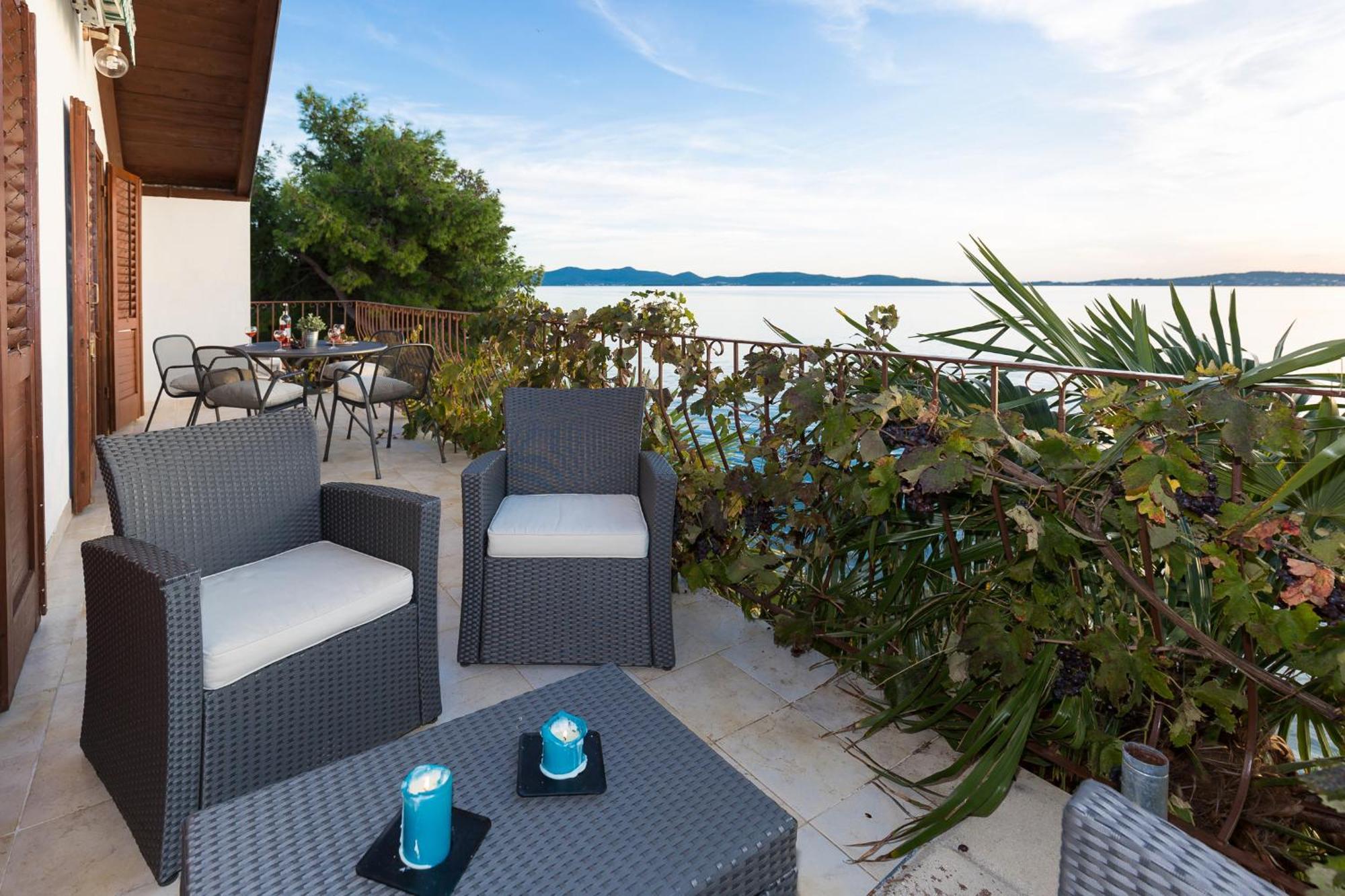 Sunset Family House In Bibinje On The Beach Exterior photo