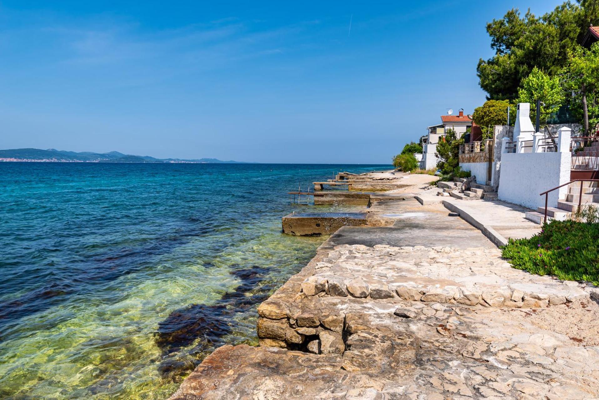 Sunset Family House In Bibinje On The Beach Exterior photo